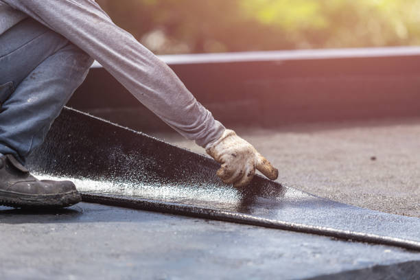 Professional Emergency Waterproofing technician working in Decatur, IL